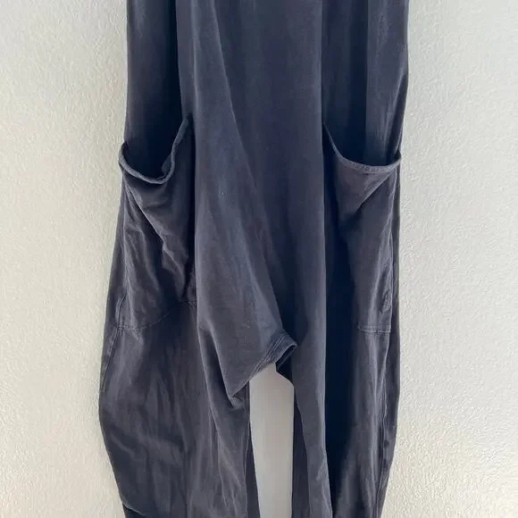 Free People Movement Hot Shot Onesie Washed Black Size Small - Picture 6 of 13